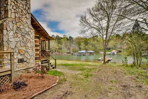 Steps to back porch