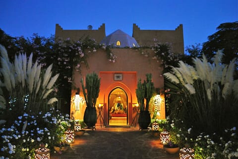 Front of property - evening/night