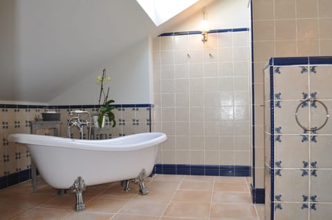 Superior Double Room | Bathroom | Shower, free toiletries, hair dryer, towels