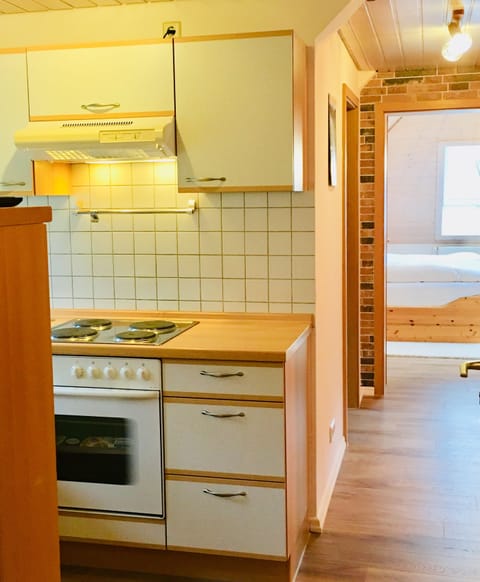 Deluxe Apartment, 1 King Bed | Private kitchen | Electric kettle