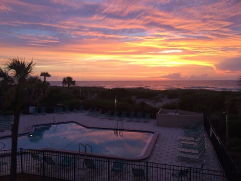 Welcome to The Sea-Xcape where you can enjoy this sunrise from our balcony. 