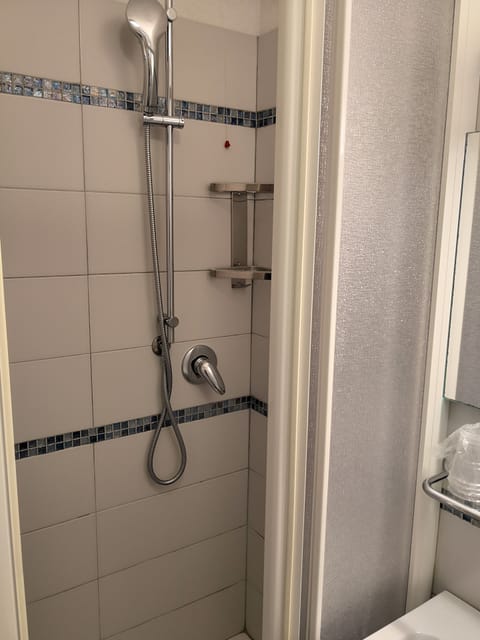 Room 2 - Basic | Bathroom | Shower, free toiletries, bidet, towels