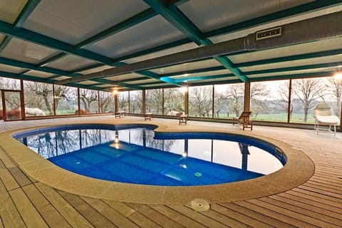 Indoor pool, outdoor pool