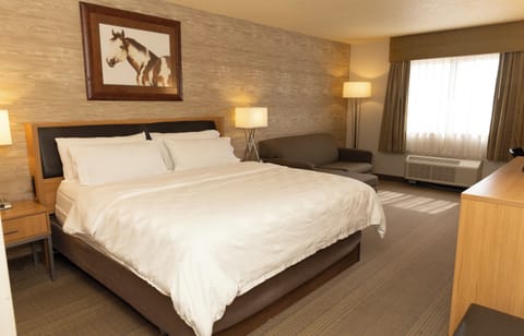 In-room safe, desk, iron/ironing board, free cribs/infant beds