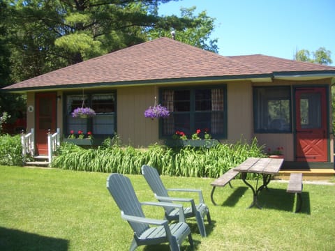 sunshine on our private lawn