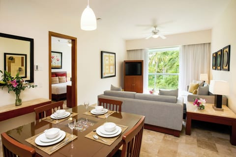 In-room safe, blackout drapes, iron/ironing board, travel crib