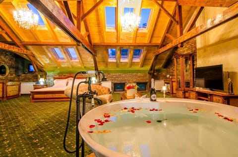 Luxury Double Room, 1 King Bed, Sauna, Executive Level | Room amenity