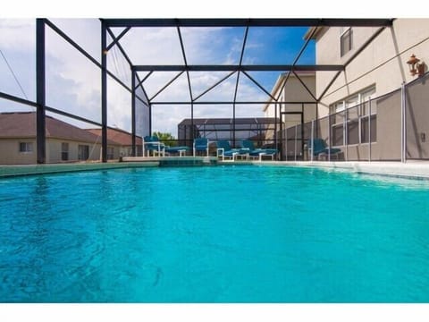 Salt water chlorination system makes pool and spa time easy on your eyes, hair. 
