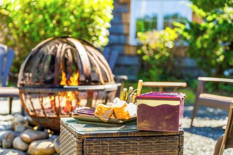 Bring your favorite smore ingredients and we will provide the stick and firewood