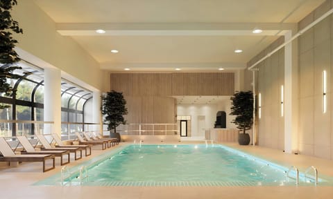 2 indoor pools, sun loungers