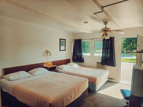 Standard Room, 2 Double Beds | Desk, WiFi, bed sheets