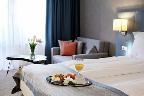 Standard Double or Twin Room | Desk, free cribs/infant beds, free WiFi, bed sheets