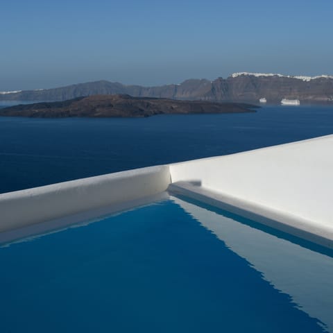 Senior Suite, Private Pool (Volcano & Sunset View) | View from room