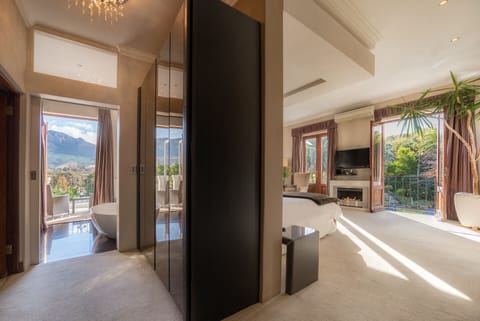 Premier Suite | Living area | 40-inch LCD TV with satellite channels, TV, DVD player