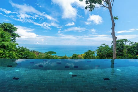 Stunning Pacific Ocean Views from the pool patio 
