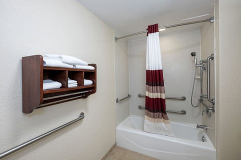 Free toiletries, hair dryer, towels, soap