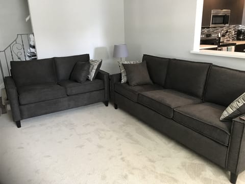 View of living room.