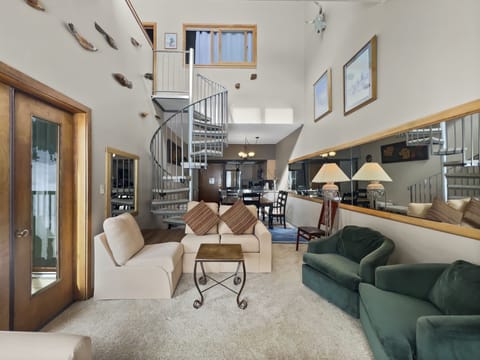 Condo, 4 Bedrooms | Living area | TV