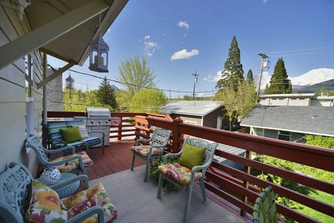 BBQ on private deck