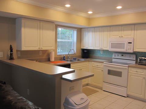 Kitchen with all the comforts of home