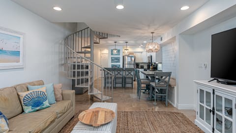 Staircase to second level 