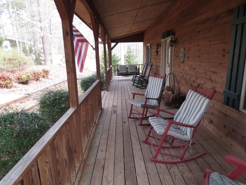 Large front porch