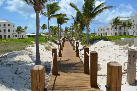Beautiful boardwalk to and from the beach