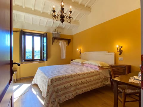 Classic Double Room, Garden View | Down comforters, individually decorated, individually furnished, desk