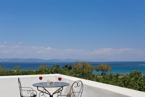 Balcony with sea view