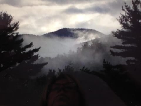 Just about heaven from the balcony!