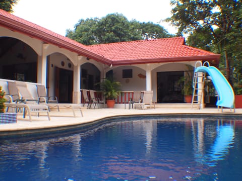 Poolside retreat