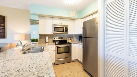 Fully Equipped Kitchen with Stainless Steel Appliances
