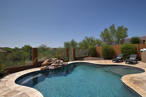 Relax around the beautiful pool