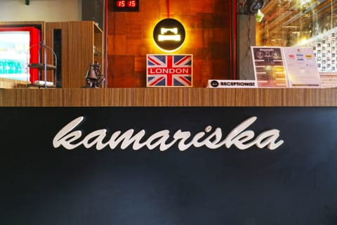 Check-in/check-out kiosk