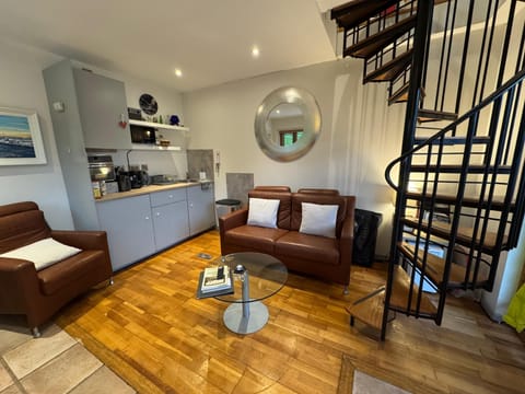 Superior Cottage, 1 King Bed, Non Smoking, Garden Area | Living area