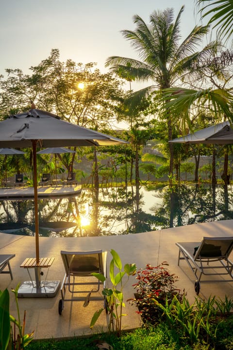 Pavie Bungalow Pool View or River View | 1 bedroom, premium bedding, minibar, in-room safe