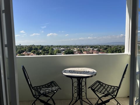 Panoramic Studio Suite, 1 King Bed, Non Smoking | Terrace/patio