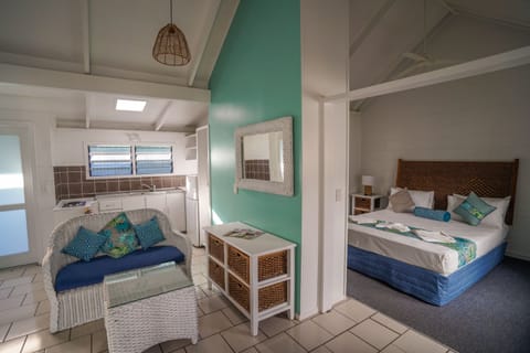 Garden View | Individually decorated, individually furnished, desk, iron/ironing board