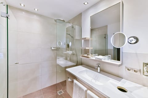 Economy Room | Bathroom | Separate tub and shower, free toiletries, hair dryer, bathrobes