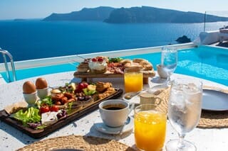 Daily continental breakfast for a fee