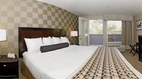Egyptian cotton sheets, pillowtop beds, in-room safe, desk