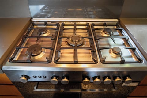 Villa as 5 bedrooms (max 14 people) | Private kitchen | Fridge, microwave, stovetop, dishwasher