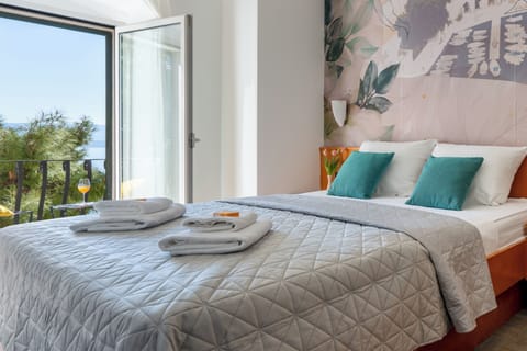 Standard Double Room, 1 Bedroom, Balcony, Partial Sea View | In-room safe, desk, free cribs/infant beds, free WiFi