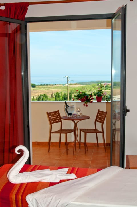 Double Room, Balcony, Sea View | View from room