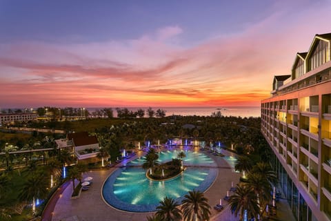Suite, Sea View | Front of property - evening/night