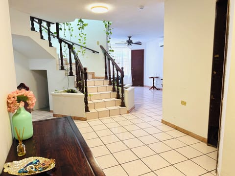 Interior entrance