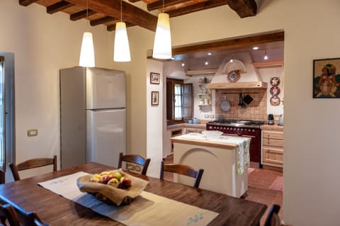 Superior Apartment, Ground Floor | Private kitchen | Fridge, oven, stovetop, coffee/tea maker