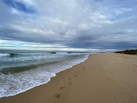 Beach nearby, white sand