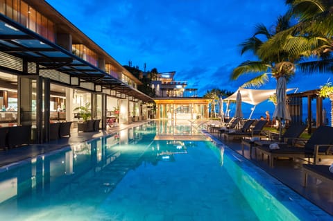 2 outdoor pools, open 10 AM to 8 PM, pool umbrellas, sun loungers
