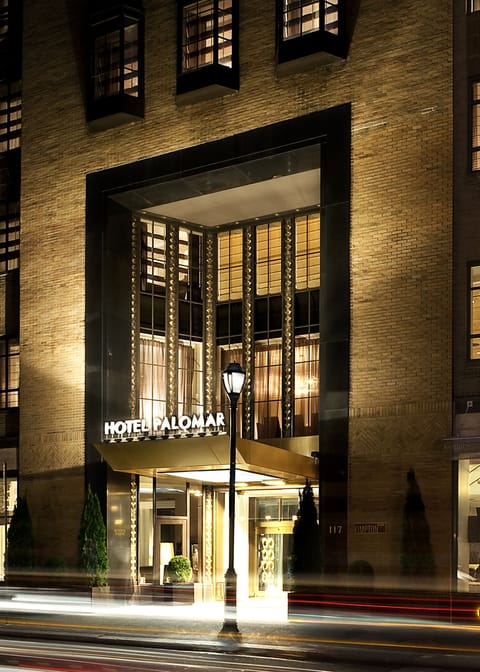 Front of property - evening/night